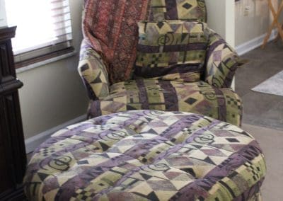 Chair with Ottoman for sale