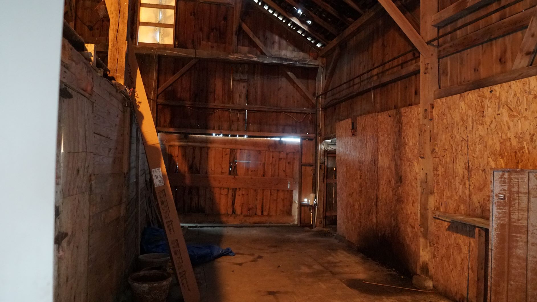 Barn Interior View 1