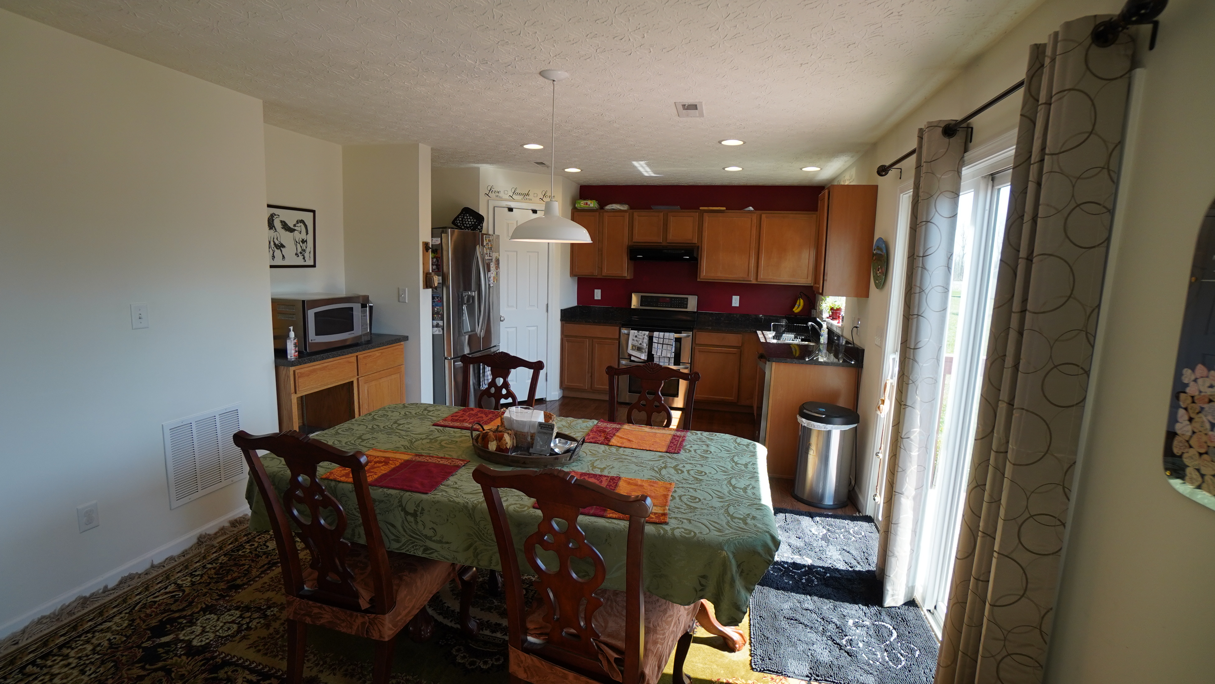 Dining Area  to Kitchen View - Access to Deck