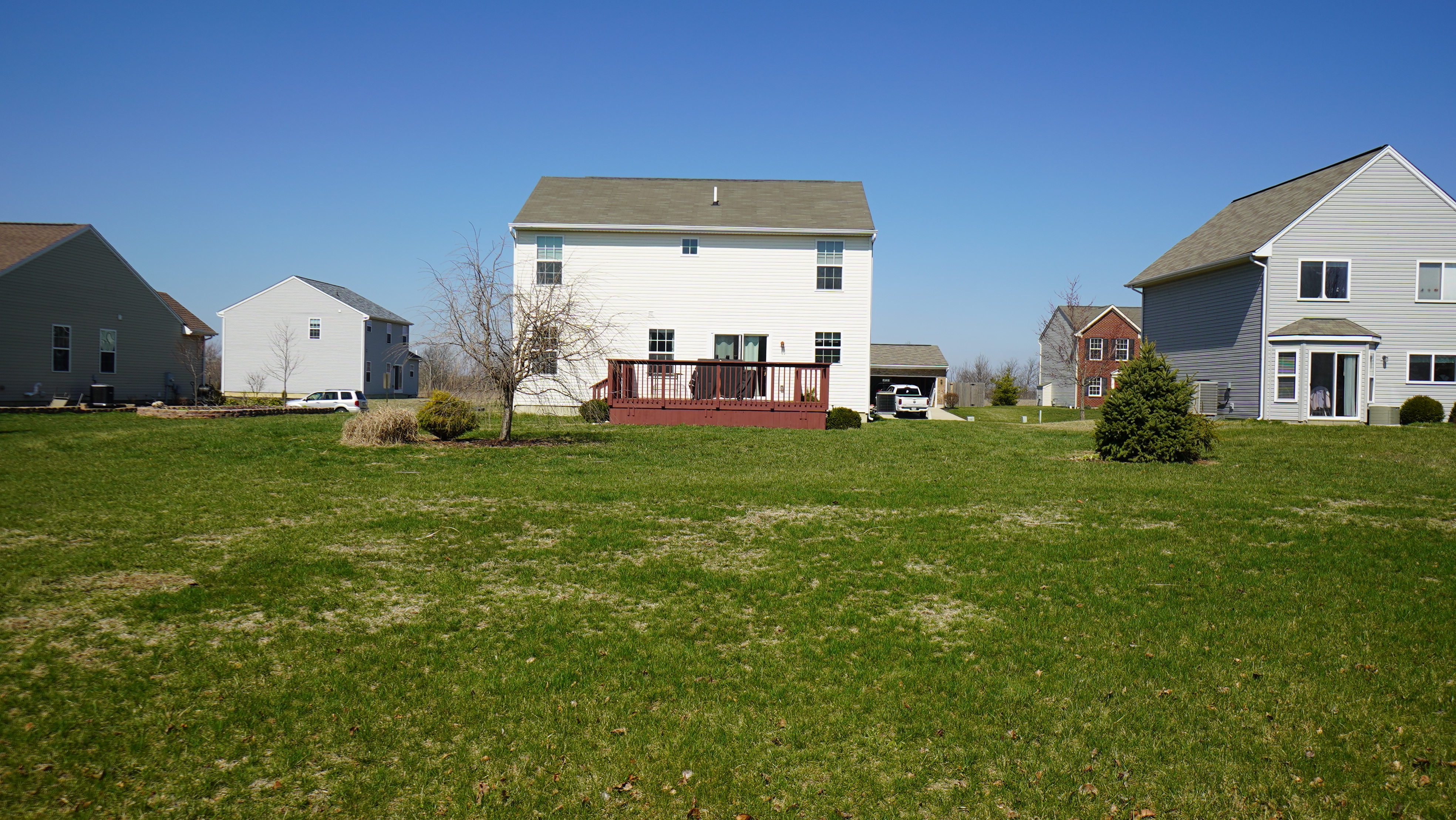 View of Back Yard to Home