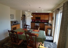 Dining Area  to Kitchen View - Access to Deck