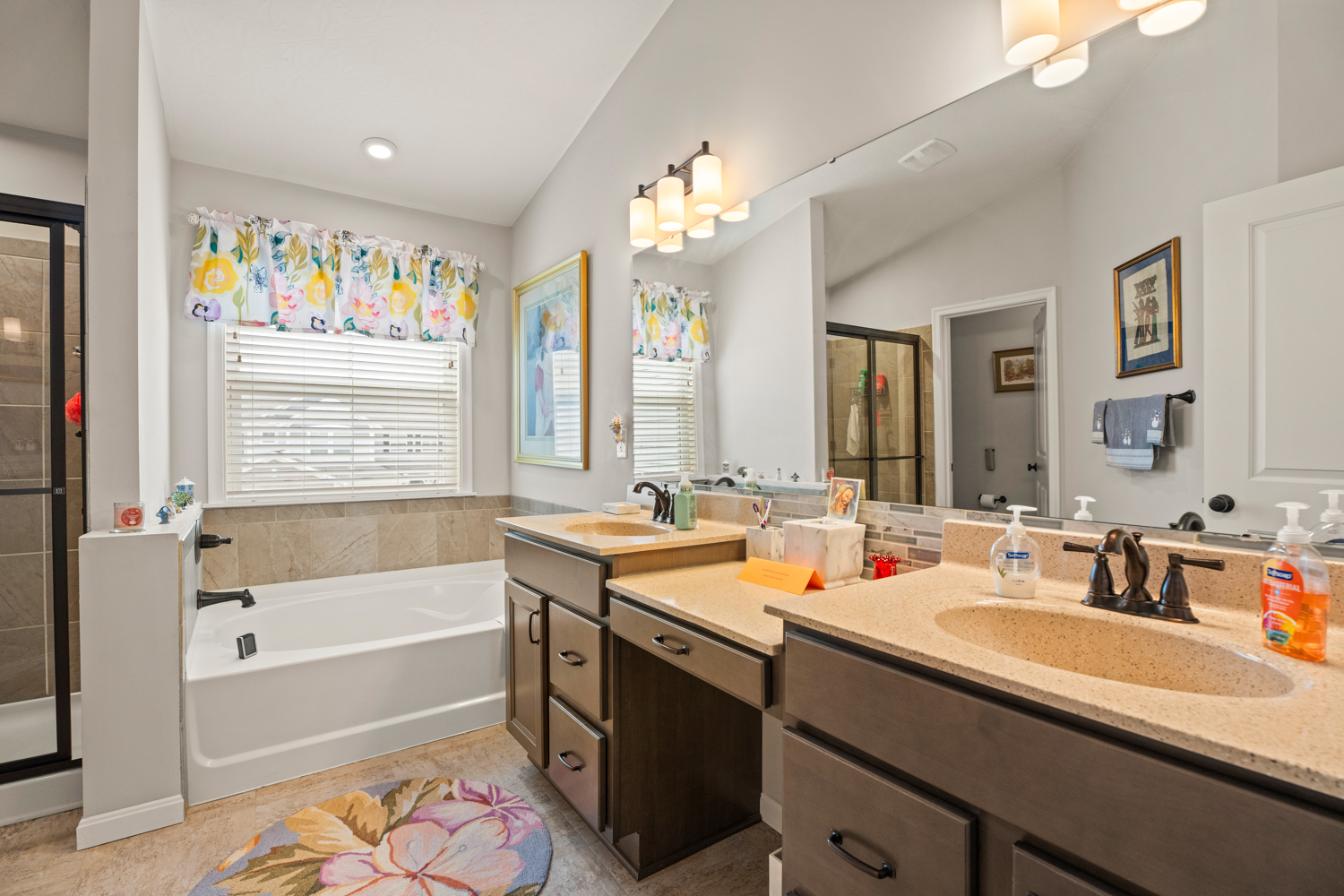 Primary Bath with Dual Vanities... Primary Bath with Dual Vanities...