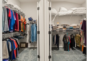 Dual Walk-In Closets