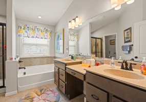 Primary Bath with Dual Vanities...