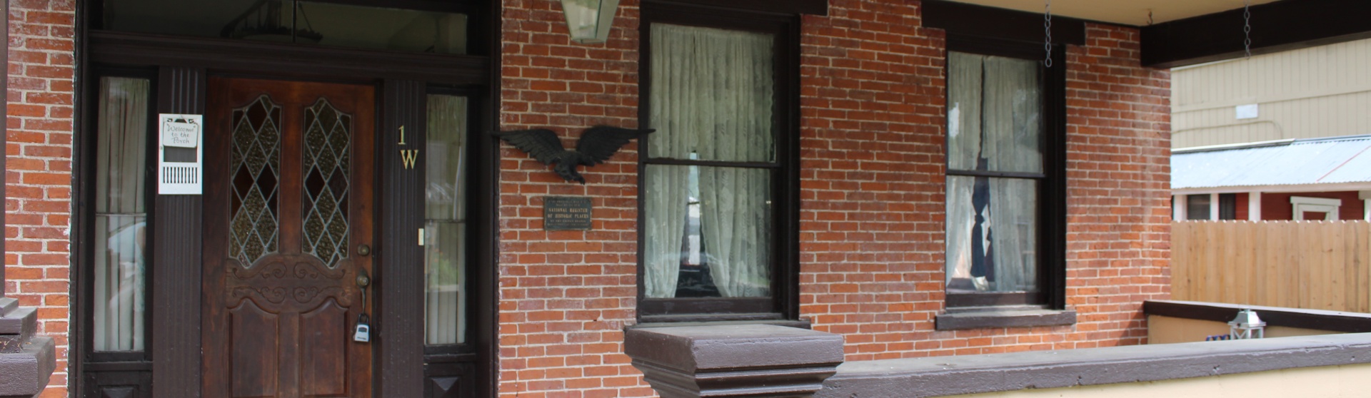Inviting Front Porch Welcome You and Guests