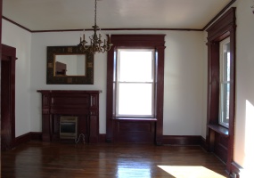 Main Parlor / Living Room FIreplace with Mantle