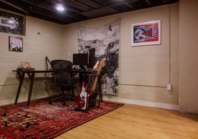 Basement Work Area Basement Work Area